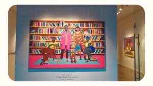 Laney Luv's adventure in London. Day 4 - Tega Tafadwa's Art in Mayfair