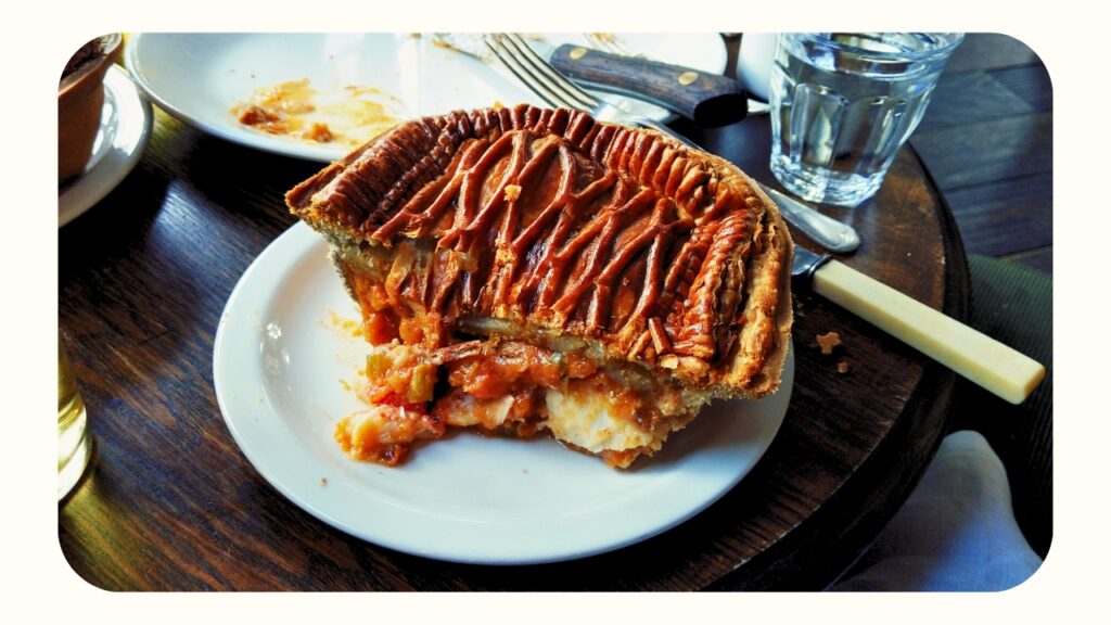 Laney Luv's adventure to London. Day 9 - Pelican Pub eating lobster pie in Notting Hill