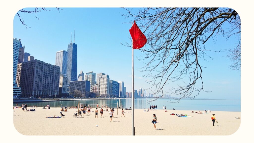 Laney Luv's adventure in Chicago. Day 2- Chicago's Ohio Street Beach