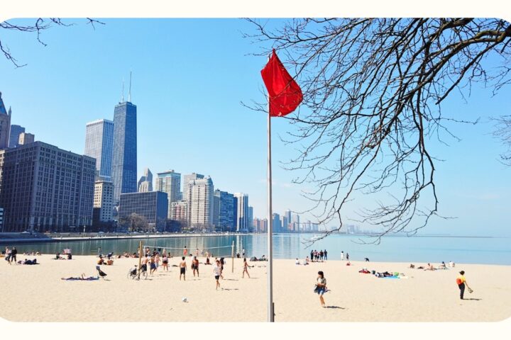 Laney Luv's adventure in Chicago. Day 2- Chicago's Ohio Street Beach