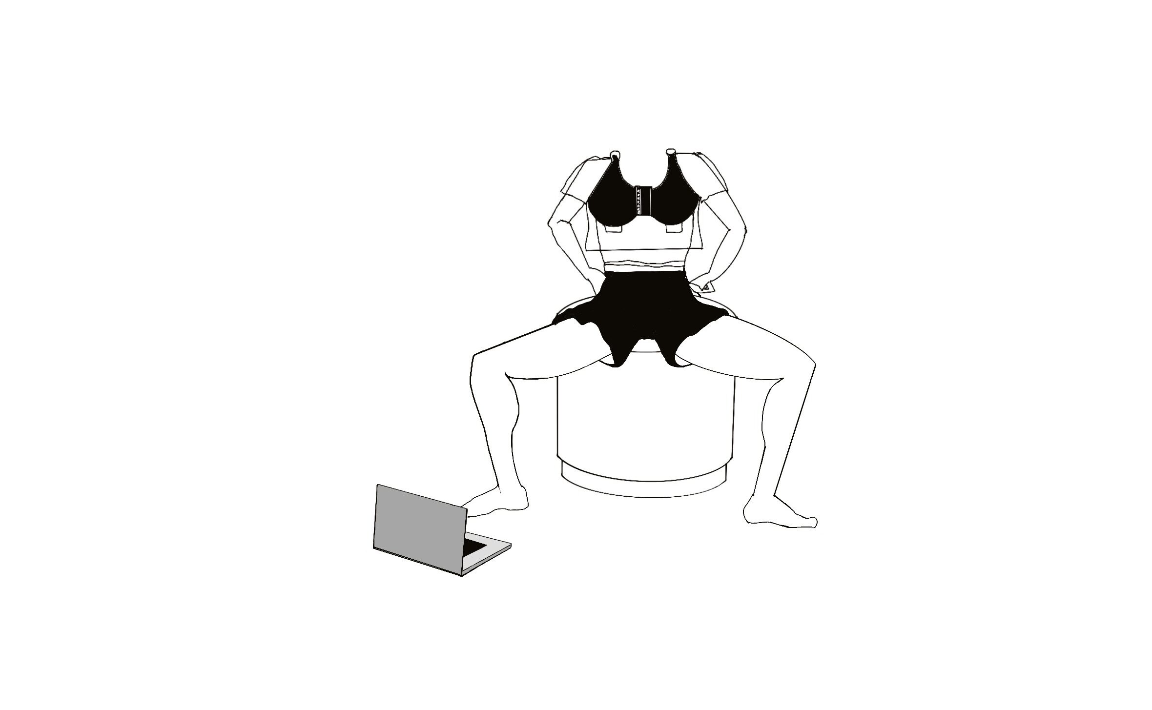 Illustration of my recovery from surgery