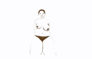 Sisters not twins illustration of how my surgeon sees me vs. how I actually look