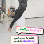 laney luv jumping in ballet class