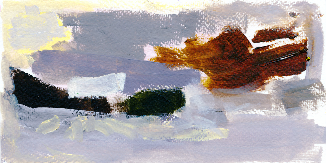 Abstract oil painting by Luv Laney Luv